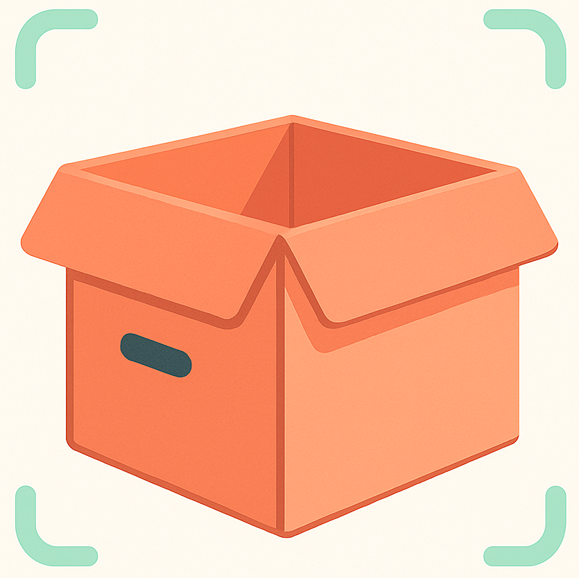BoxAeye workflow demonstration showing the complete moving process
